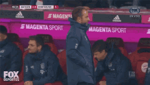 a fox sports broadcast of a soccer game