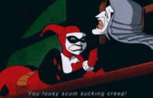 Harley Quinn Scum GIF - Harley Quinn Scum Joker GIFs