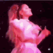 Ariana Grande Aesthetic GIF - Ariana Grande Aesthetic Pink GIFs