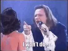 Meat Loaf I Wont Do That GIF - Meat Loaf I Wont Do That No GIFs