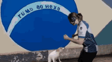 Dancing With A Dog Brazil GIF - Dancing With A Dog Brazil Dancing GIFs
