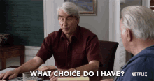 what choice do i have sol sam waterston grace and frankie stuck