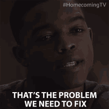 thats the problem we need to fix stephan james walter cruz homecoming we need to fix this