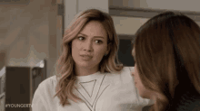 Hilary Reaction GIF - Younger Tv Younger Tv Land GIFs