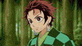 a close up of a cartoon character with earrings
