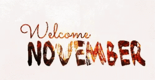 welcome november 1