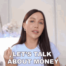 Lets Talk About Money Lisa Alexandra GIF - Lets Talk About Money Lisa Alexandra Coco Lili GIFs