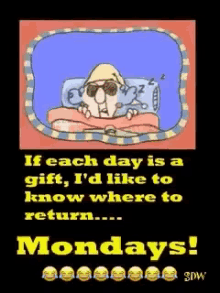 Monday Gift GIF - Monday Gift Each Day GIFs