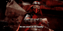 Mortal Kombat Skarlet GIF - Mortal Kombat Skarlet He Can Count On My Loyalty GIFs