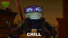 Chill Donatello GIF - Chill Donatello Teenage Mutant Ninja Turtles Mutant Mayhem GIFs
