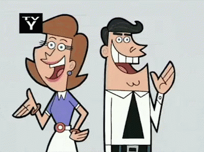 Cardboard Parents - Fairly Odd Parents GIF - The Fairly Odd Parents Vicky  Parents - Discover & Share GIFs