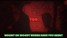 Cursed Woody Calm Down Woody GIF