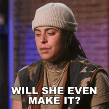 Will She Even Make It Jozzy GIF - Will She Even Make It Jozzy Ink Master GIFs