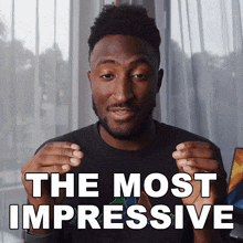The Most Impressive Thing Marques Brownlee GIF - The Most Impressive Thing Marques Brownlee The Most Magnificent Thing GIFs