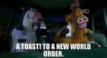Barnyard A Toast To A New World Order GIF - Barnyard A Toast To A New World Order Toast GIFs