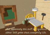 a screenshot of a game that says but apparently this stuff isn t anchored either