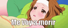 Niña Estornudando GIF - Me Voy A Morir Estornudo Anime GIFs