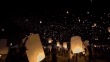 lanterns lights night ceremony memorial
