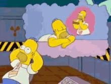 Homero Pensando GIF - Homero Pensando GIFs
