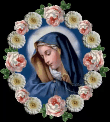 لسيدة العذراء صور العدرا مريم صوم العدرا صيام العذراء GIF - Fast Assumption Virgin Saint Mary Dormition Theotokos Virgin Mary Photos GIFs