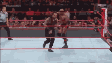 Roman Reigns Flying GIF - Roman Reigns Flying Clothesline GIFs