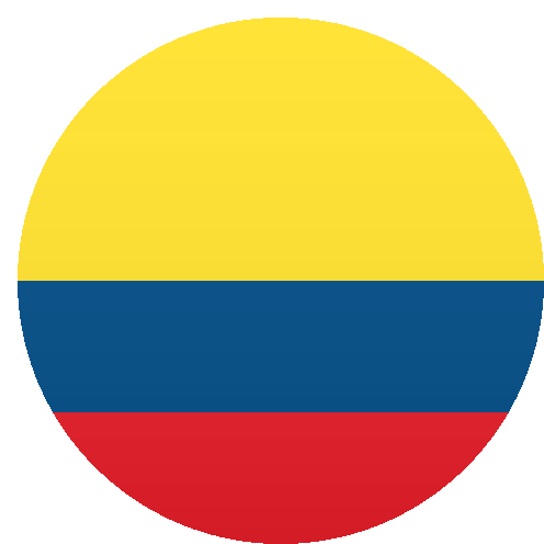 Colombia Flags Sticker - Colombia Flags Joypixels Stickers