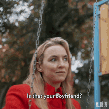 Is That Your Boyfriend Jodie Comer GIF - Is That Your Boyfriend Jodie Comer Villanelle GIFs