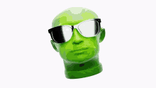 roby therobyguy float floating head green