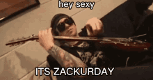 Zacky V Zackurday GIF