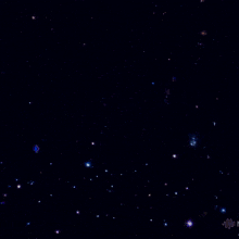 a computer generated image of a galaxy with the letters j and p on the bottom