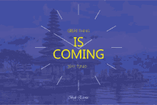Great Thing Is Coming Coming GIF - Great Thing Is Coming Coming Soon GIFs