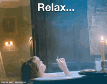 Relax Tub Time GIF - Relax Tub Time Camilla GIFs