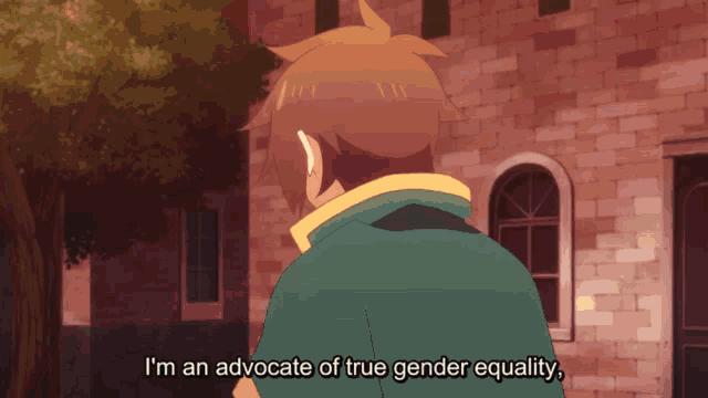 Konosuba Kazuma of Gender Equality Poster