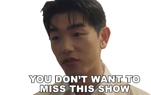 You Dont Want To Miss This Show Eric Nam Sticker - You Dont Want To Miss This Show Eric Nam Eric Nam에릭남 Stickers