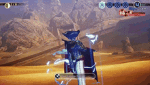 a screenshot of a video game shows a character named red capote