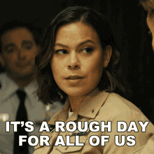 Its A Rough Day For All Of Us Lisa Davis GIF - Its A Rough Day For All Of Us Lisa Davis Seal Team GIFs