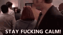 The Office GIF - The Office Stay Calm GIFs