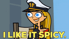 Total Drama Action Lindsay GIF - Total Drama Action Lindsay I Like It Spicy GIFs