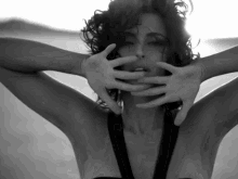 Showing Face Nelly Furtado GIF - Showing Face Nelly Furtado In Gods Hands Song GIFs