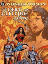 wonder woman the once and future story is a comic book