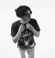 Fix My Necklace Jack Harlow GIF - Fix My Necklace Jack Harlow Drip Drop Song GIFs