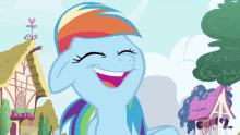 rainbow dash my little pony laugh