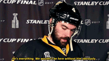 Justin Schultz Hes Everything GIF - Justin Schultz Hes Everything We Wouldnt Be Here Without Him Obviously GIFs