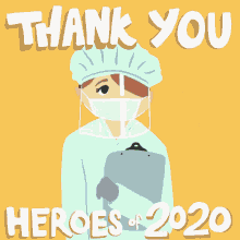 Thank You Heroes Of2020 Thanks GIF - Thank You Heroes Of2020 Thank You Thanks GIFs