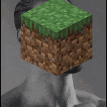 Minecraft Gigachad GIF