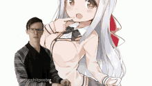 idubbbz anime meme anime girl green screen meme