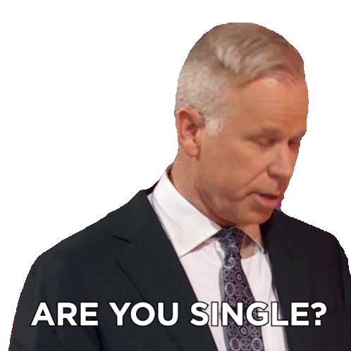 Are You Single Gerry Dee Sticker - Are You Single Gerry Dee Family Feud Stickers