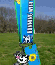 Running With The Cows Medal GIF