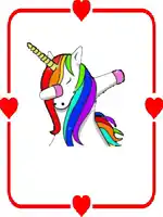 a picture of a unicorn with the name cadenz