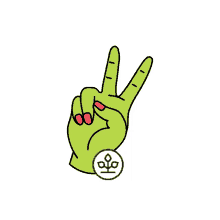 health chill hand peace victory